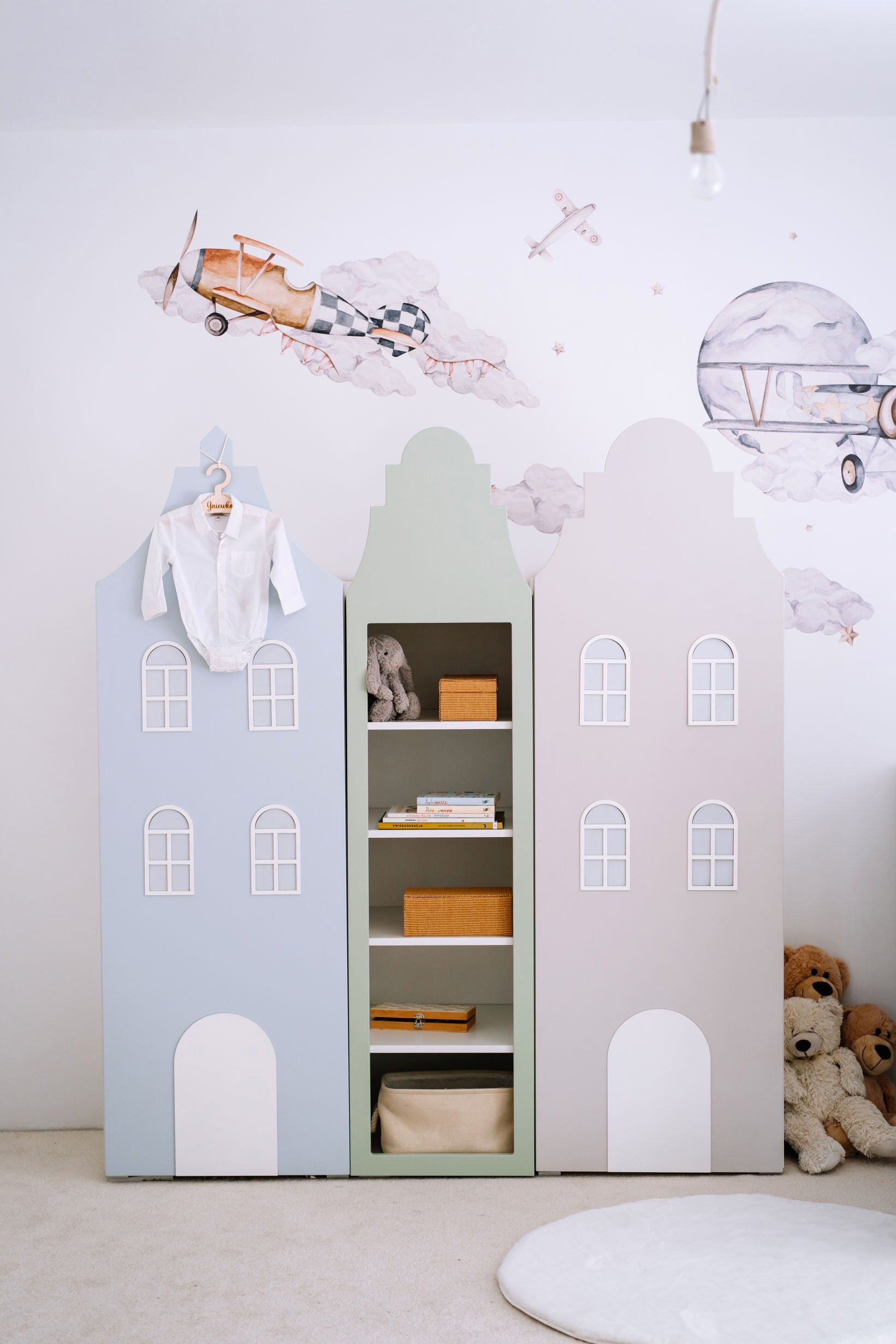 Kinder Bücherregal Sophia in Farbe von Domo Kids