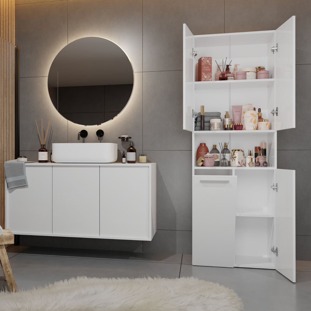 Bad-Hochschrank: Stilvolle Lösungen für dein Badezimmer