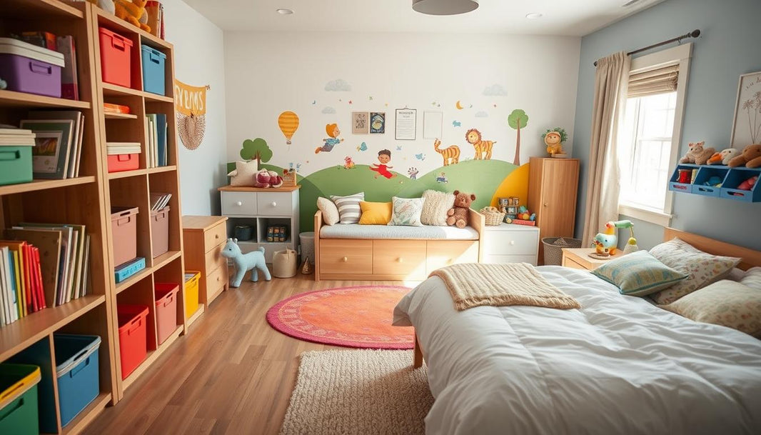 Kinderzimmer einrichten mit System: Stauraum-Ideen, die Eltern wirklich helfen