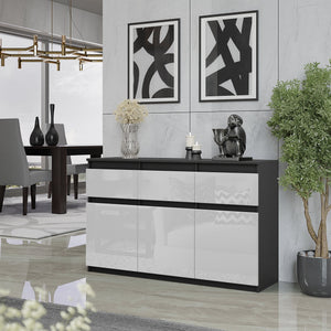 Noah Sideboard 120 cm / 3 Schubladen in Farbe von kommodly