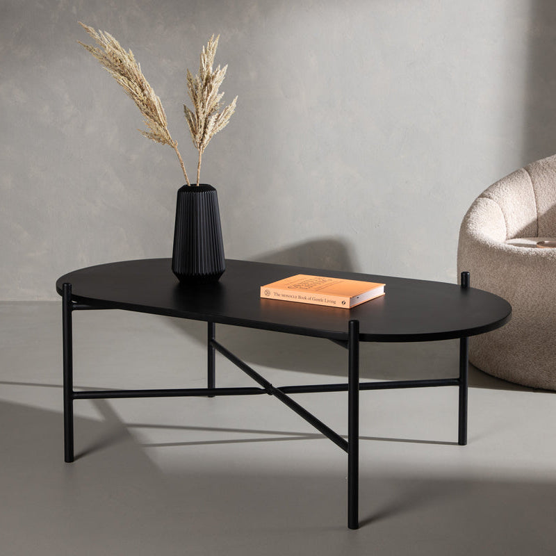Couchtisch Veda Schwarz in Farbe von kommodly
