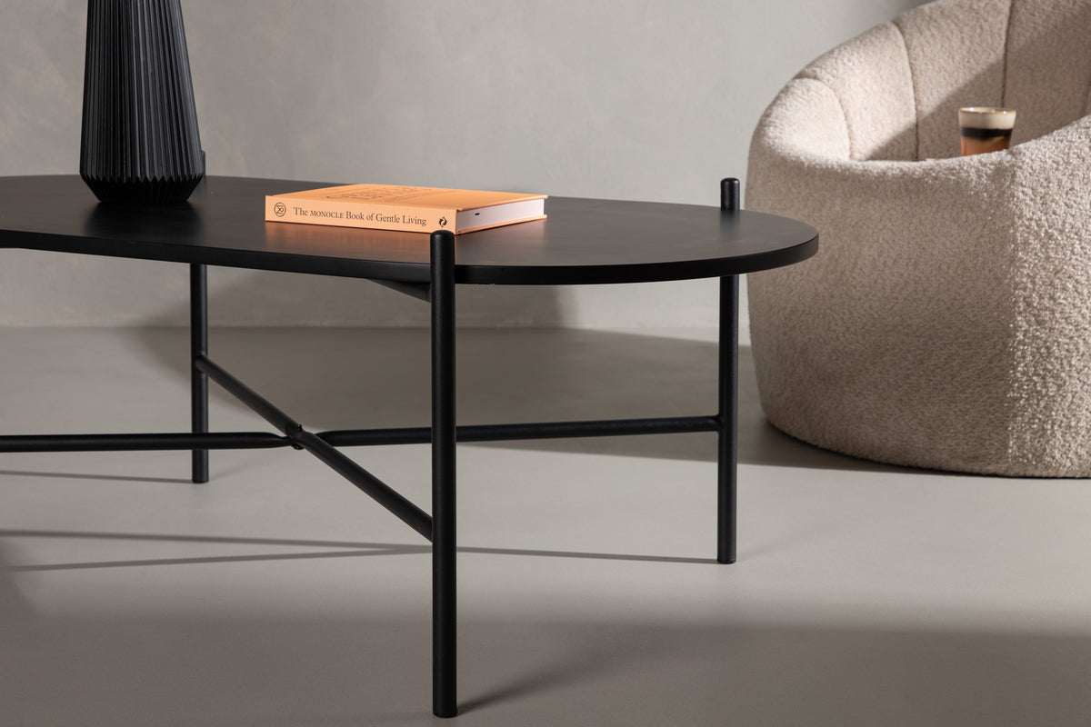 Couchtisch Veda Schwarz in Farbe von kommodly