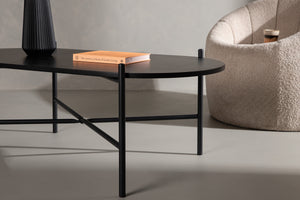 Couchtisch Veda Schwarz in Farbe von kommodly