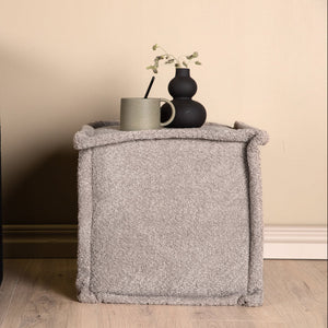 Pouf Movo in Farbe Hellgrau von kommodly