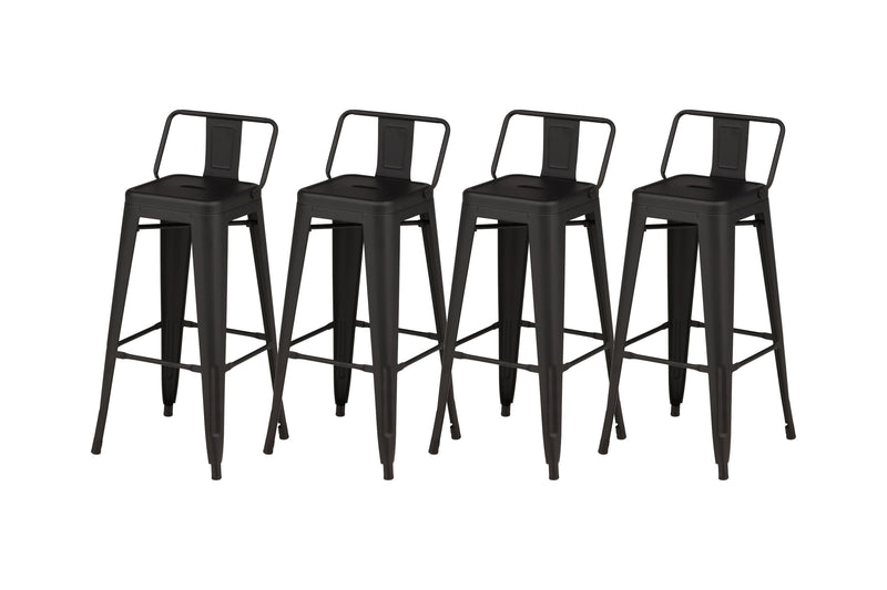 Barhocker Voro Stahl 4er-Set in Farbe von kommodly