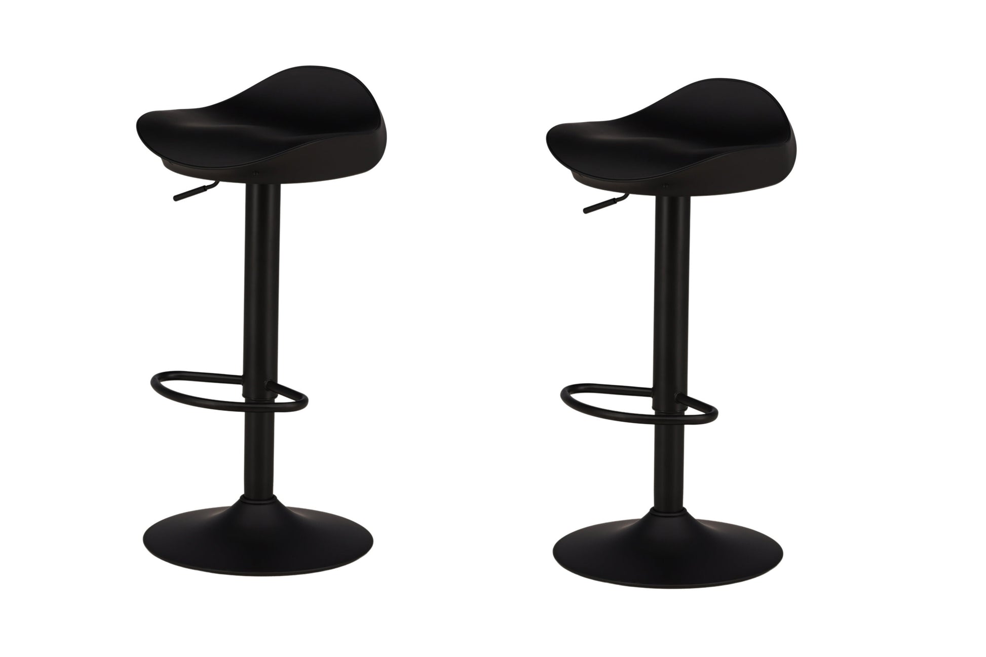 Barhocker Voya 2er Set Schwarz in Farbe von kommodly