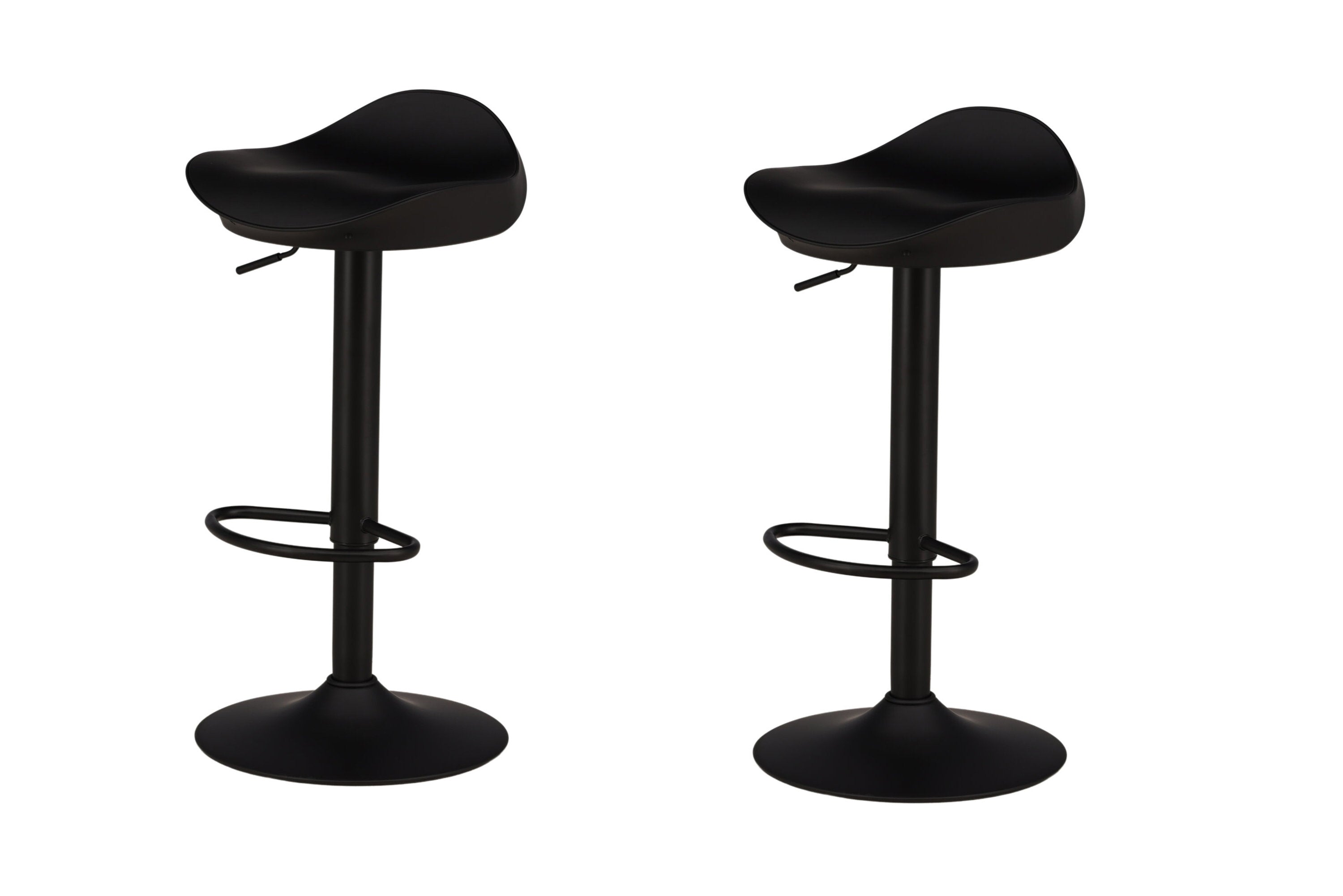 Barhocker Voya 2er Set Schwarz in Farbe von kommodly