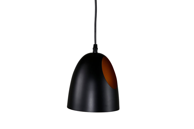 Hängeleuchte Kova Schwarz in Farbe von kommodly