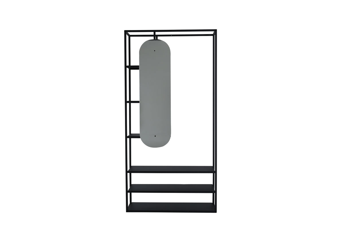 Kleiderschrank Zoro Schwarz in Farbe von kommodly