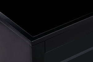 TV-Lowboard Sivo Schwarz in Farbe von kommodly