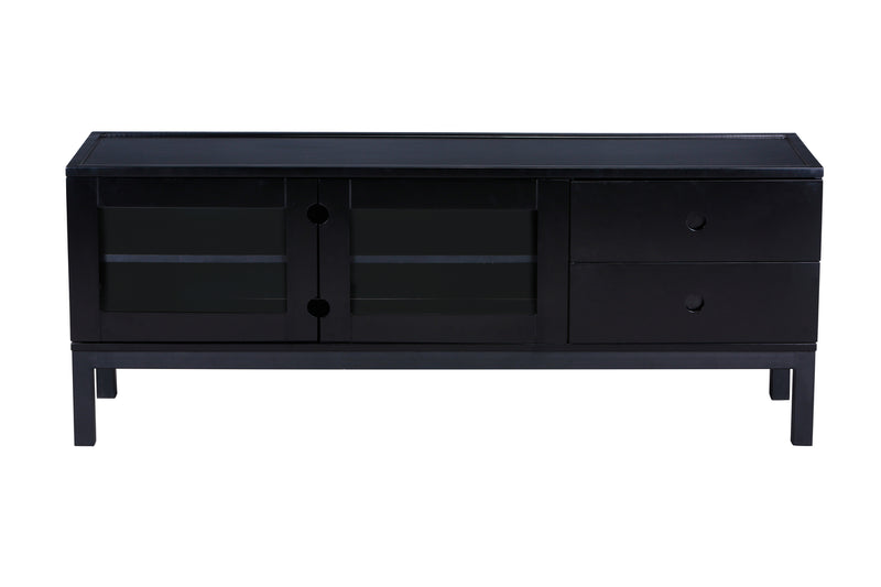 TV-Lowboard Sivo Schwarz in Farbe von kommodly