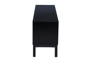 TV-Lowboard Sivo Schwarz in Farbe von kommodly