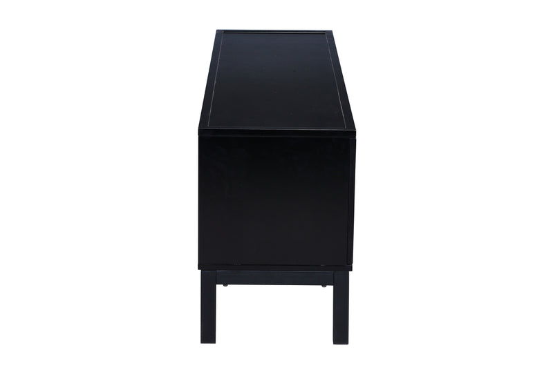 TV-Lowboard Sivo Schwarz in Farbe von kommodly