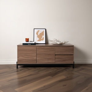Sideboard Sora in Farbe Walnuss von kommodly