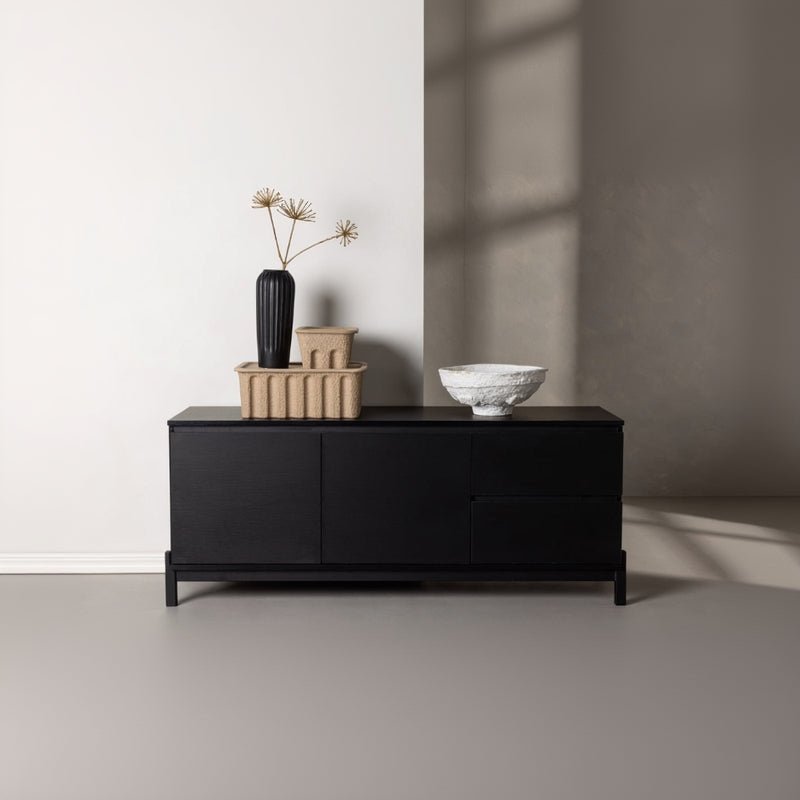 Sideboard Sora in Farbe Schwarz von kommodly