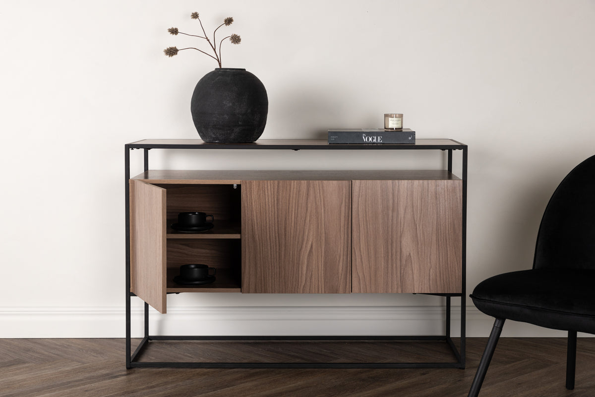 Sideboard Rivo Walnuss in Farbe von kommodly