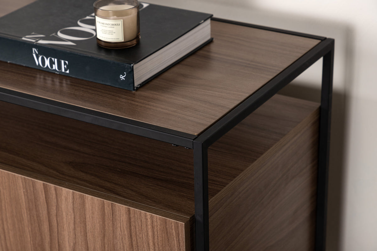Sideboard Rivo Walnuss in Farbe von kommodly