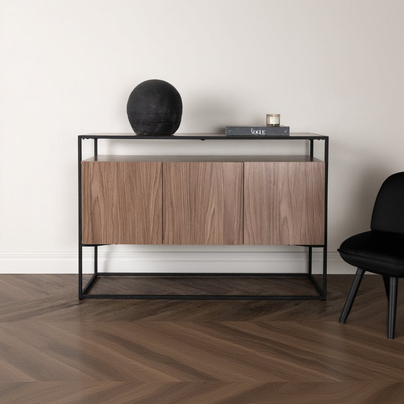 Sideboard Rivo Walnuss in Farbe von kommodly