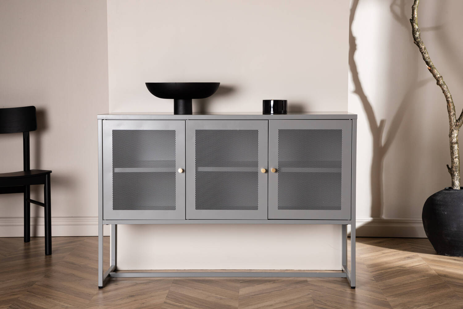 Sideboard Alma in Farbe Hellgrau von Kommodly