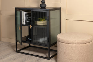 Vitrinenschrank Kiko Beige in Farbe von kommodly