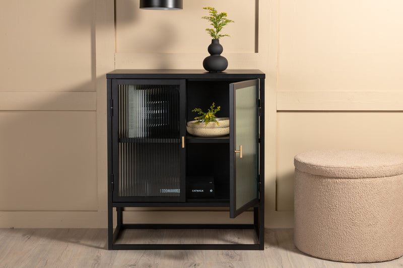 Vitrinenschrank Kiko Beige in Farbe von kommodly