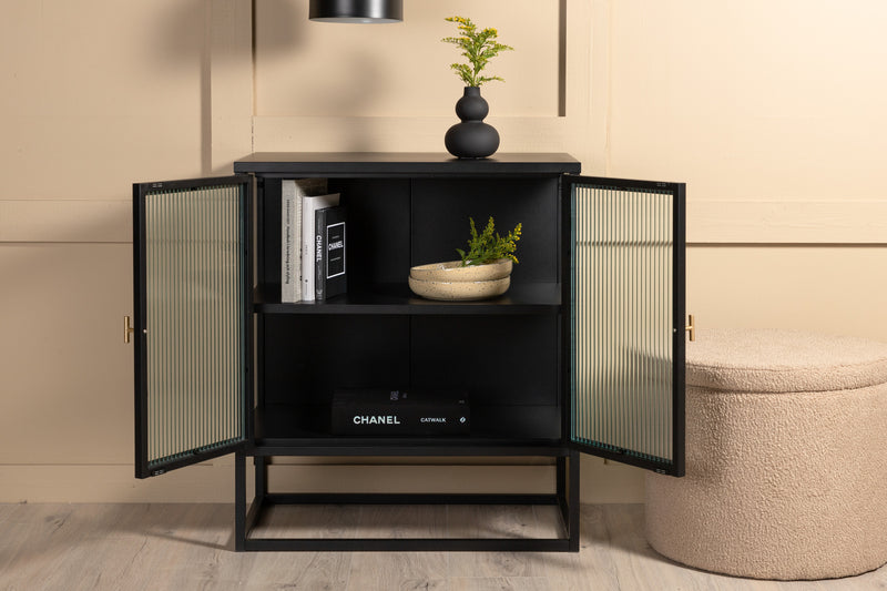 Vitrinenschrank Kiko Beige in Farbe von kommodly