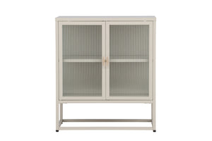 Vitrinenschrank Kiko Beige in Farbe von kommodly