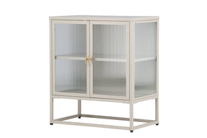 Vitrinenschrank Kiko Beige in Farbe von kommodly