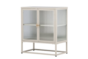 Vitrinenschrank Kiko Beige in Farbe von kommodly