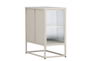 Vitrinenschrank Kiko Beige in Farbe von kommodly