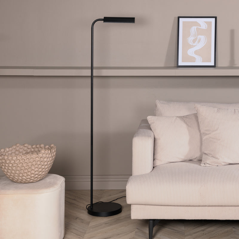 Stehlampe Vida in Farbe Schwarz von kommodly