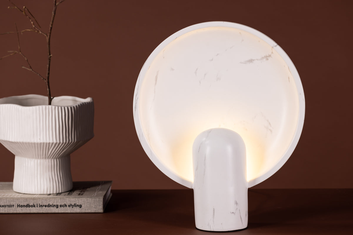 Tischlampe Nora Hellgrau in Farbe von kommodly