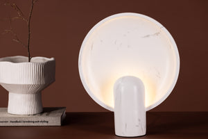 Tischlampe Nora Hellgrau in Farbe von kommodly