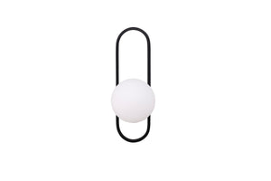 Wandlampe Lupa Schwarz in Farbe von kommodly