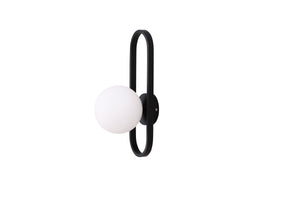 Wandlampe Lupa Schwarz in Farbe von kommodly