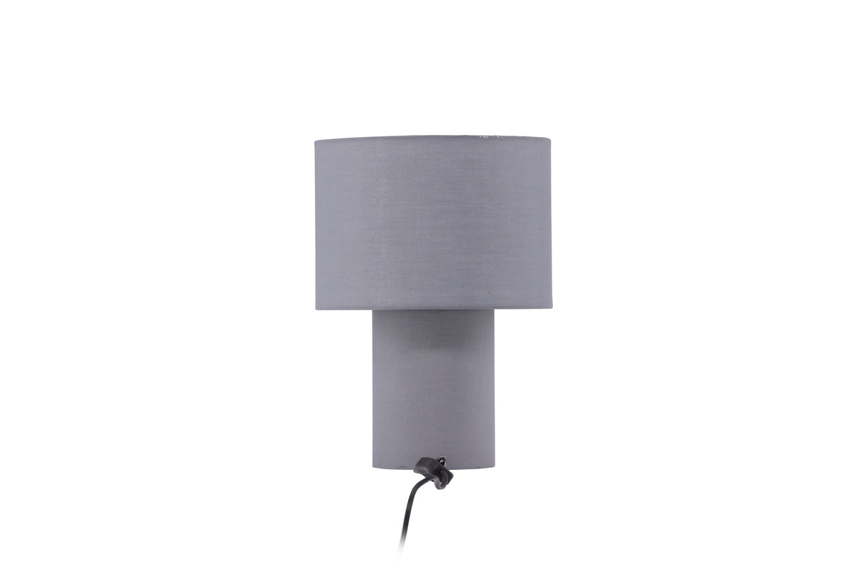 Tischlampe Lumi Dunkelgrau in Farbe von kommodly