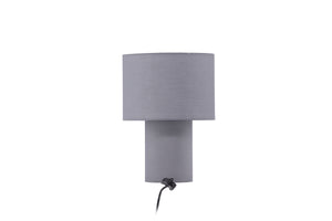 Tischlampe Lumi Dunkelgrau in Farbe von kommodly