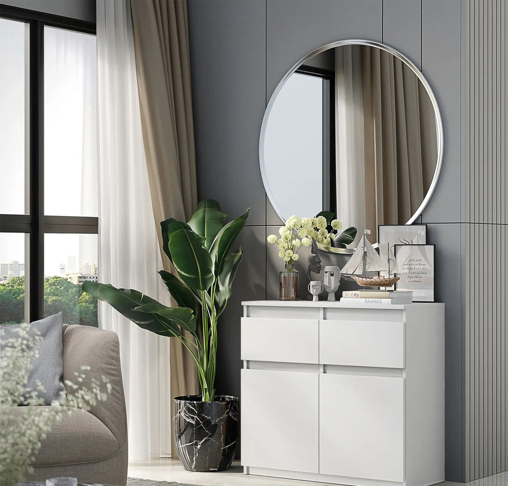 Noah Sideboard 80 cm / 2 Schubladen in Farbe von kommodly