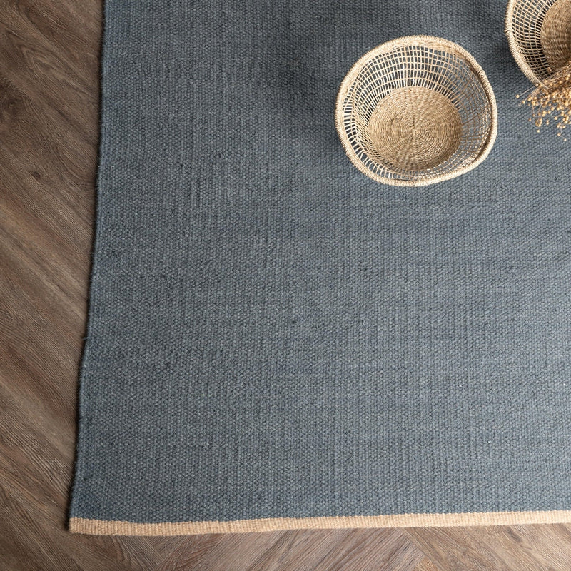 Teppich Sava in Farbe Blau von kommodly