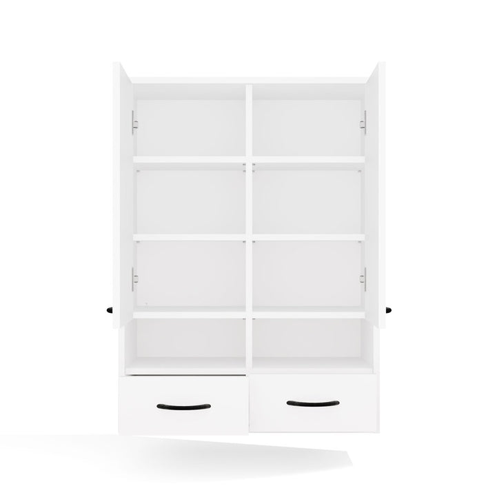 Wandhängeschrank Viva Weiß in Farbe von kommodly