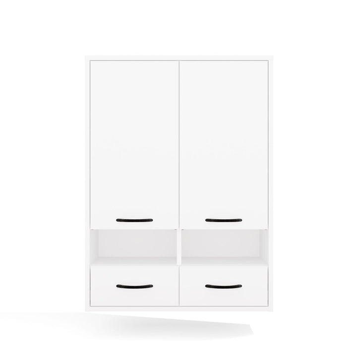 Wandhängeschrank Viva Weiß in Farbe von kommodly