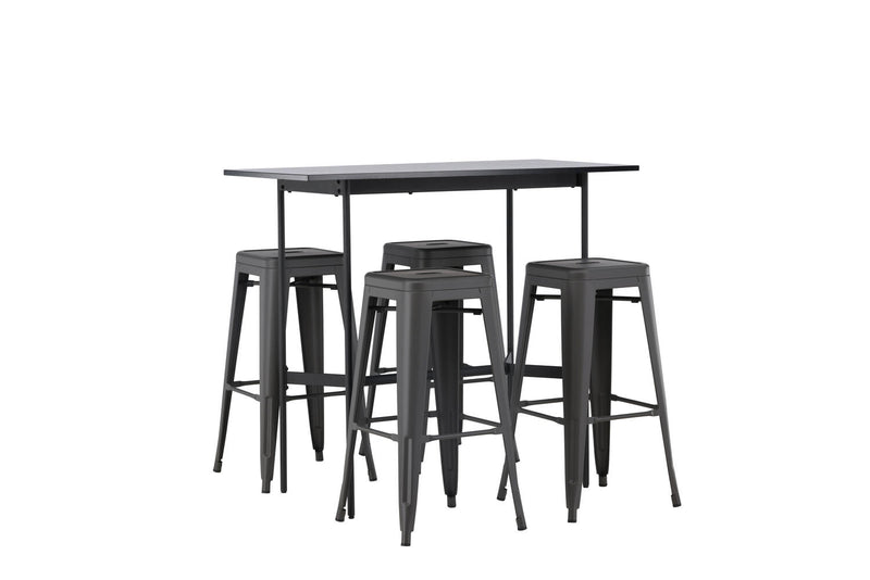 Barhocker Voro Stahl 4er-Set in Farbe von kommodly