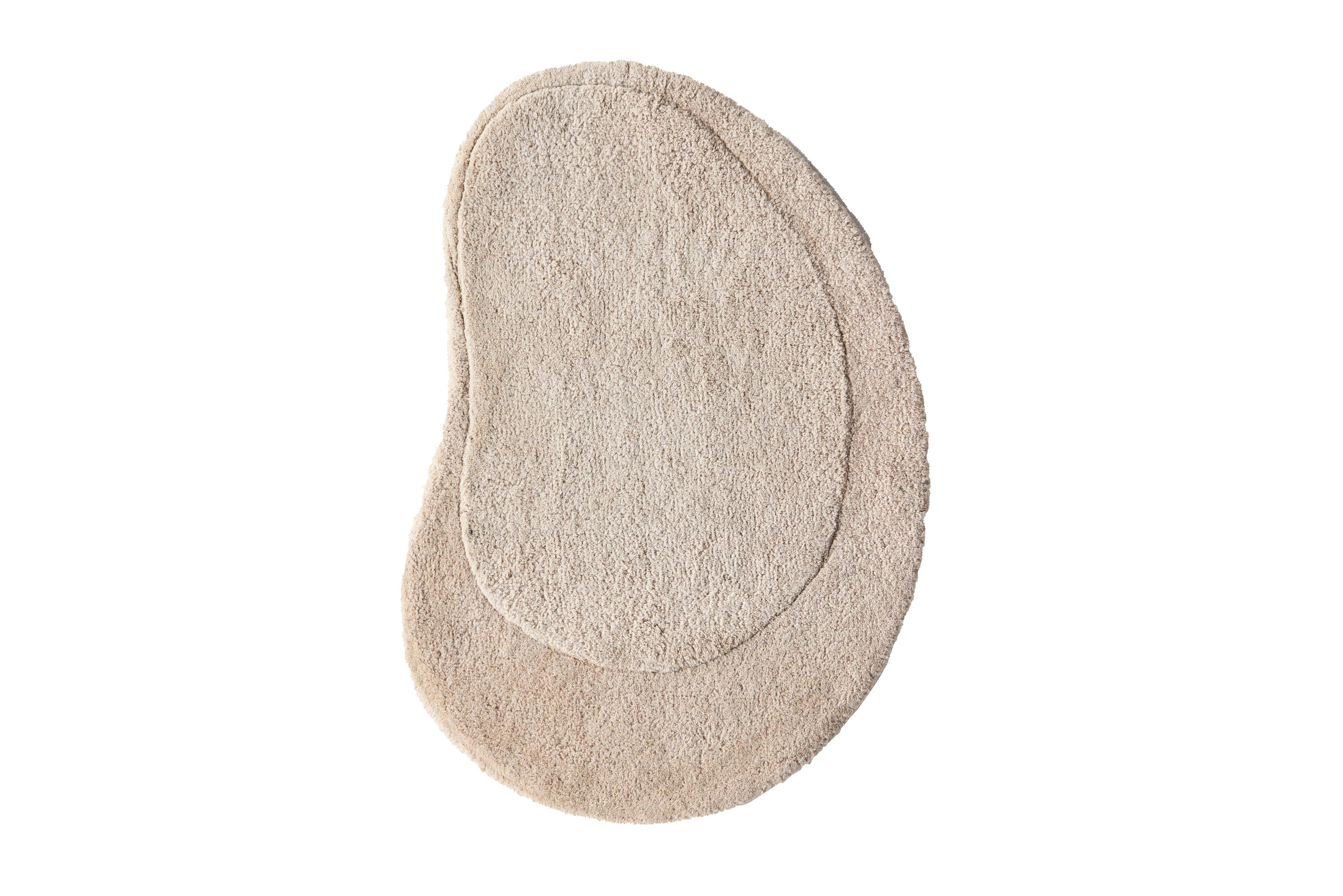 Badezimmerteppich Koko Beige in Farbe von kommodly