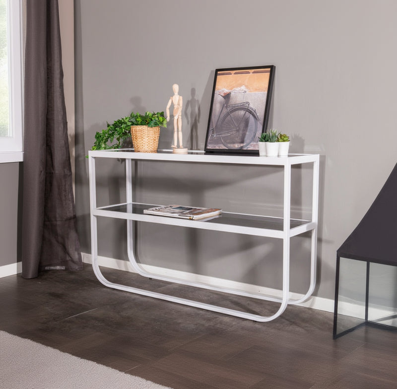 Nachttisch Lyna in Farbe Weiß (112cm) von kommodly