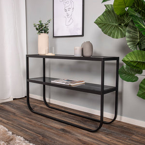 Nachttisch Lyna in Farbe Schwarz (112cm) von kommodly