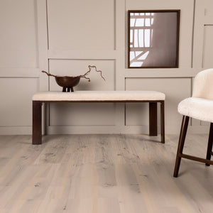 Bank Pixi Weiß und Holz in Farbe von kommodly