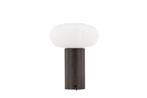 Tischlampe Nida Natur/Anthrazit in Farbe von kommodly