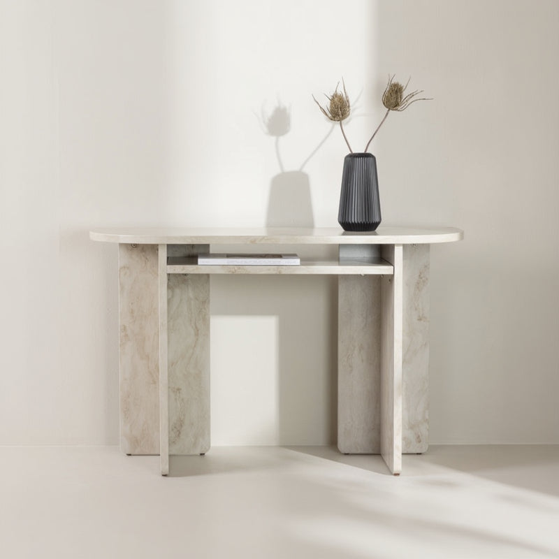 Beistelltisch Vea in Farbe Beige von kommodly