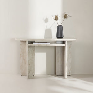 Beistelltisch Vea in Farbe Beige von kommodly