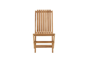 Klappstuhl Tako Teak Gold in Farbe von kommodly
